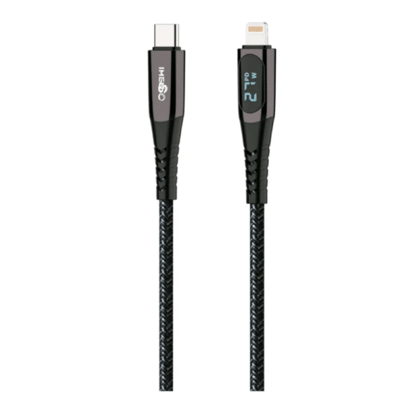 Cabo USB-C para Lightning Preto 2M 27W